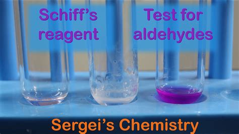 schiff's test for aldehyde.